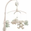Baby's Only Mobile musical Animals Laurel Green-Warm Linen