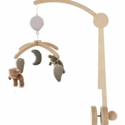 Noukie's Mobile musical avec bras en bois Orso et Fluffy
