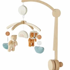 Noukie's Mobile musical en bois Babou & Kendi