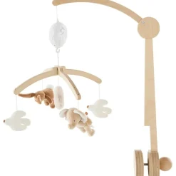 Noukie's Mobile musical en bois Bali, Moka & Snow