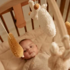 Clearance Mobile musical en bois FSC Newborn Mobile Bébé