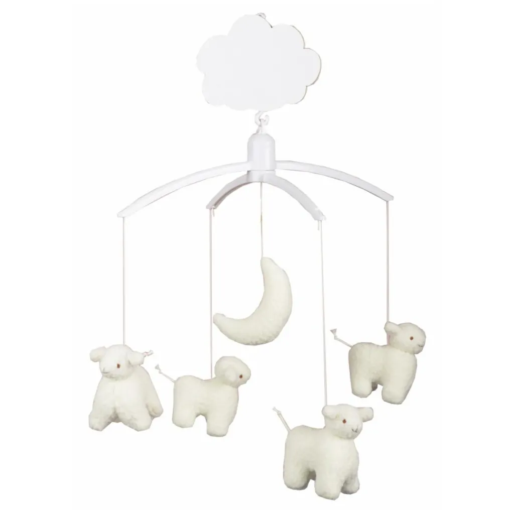 Clearance Mobile musical moutons et lune Mobile Bébé