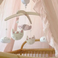 Trois Kilos Sept Mobile musical Rose et Lili