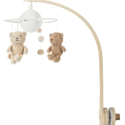 FLOW Mobile pour bébé en bois Lou l'ours