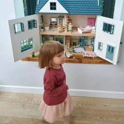 Tender Leaf Mobilier pour poupée Salle de bain en bois