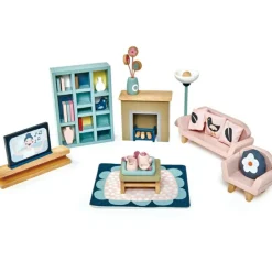 Tender Leaf Mobilier pour poupée Salon en bois