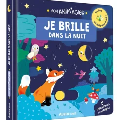 Auzou Editions Mon anim'agier Je brille dans la nuit