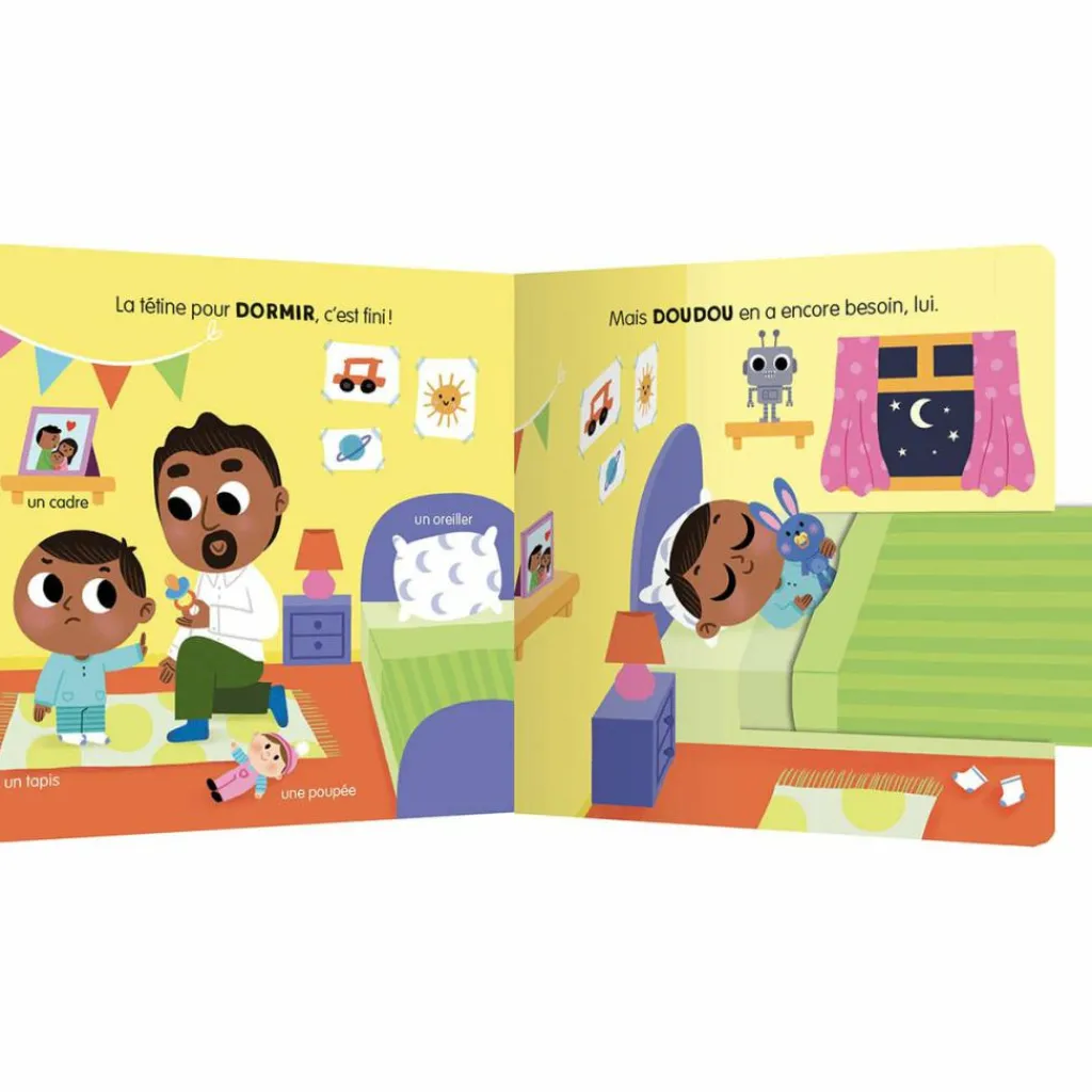 Auzou Editions Mon anim'agier Premiers apprentissages - J'arrête la tétine