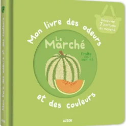 New Mon livre des odeurs et des couleurs - le marché Imagier