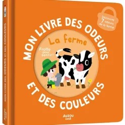 Auzou Editions Mon livre des odeurs et des couleurs - La ferme
