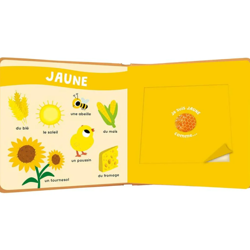 Auzou Editions Mon livre des odeurs et des couleurs - La ferme