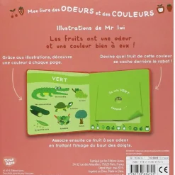 Best Mon livre des odeurs et des couleurs - les fruits Imagier