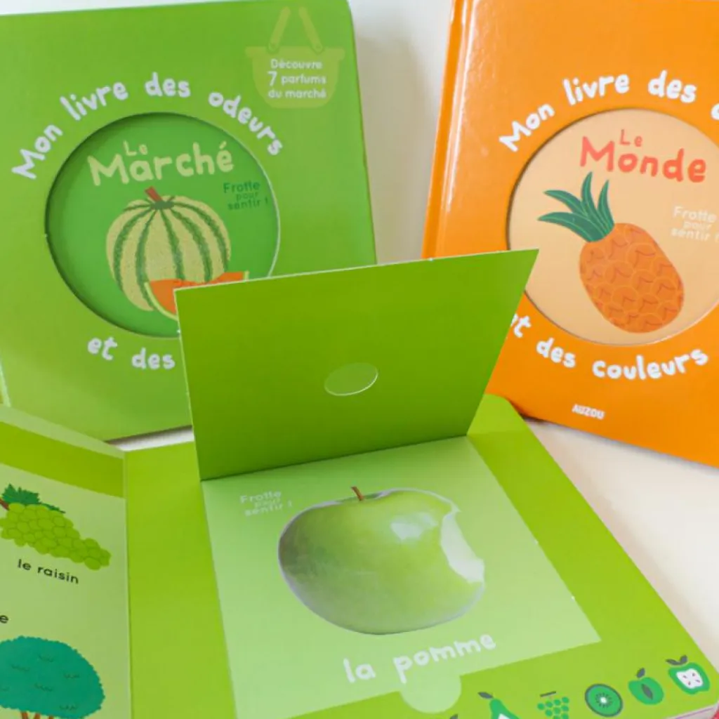 Best Mon livre des odeurs et des couleurs - les fruits Imagier