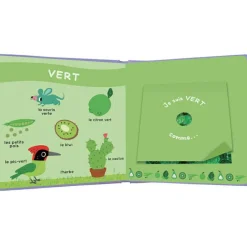 Mon livre des odeurs et des couleurs - le jardin Imagier