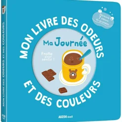 Auzou Editions Mon livre des odeurs et des couleurs - ma journée