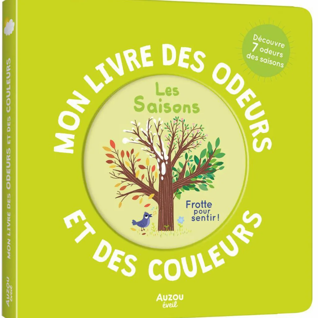 Auzou Editions Mon livre des odeurs et des couleurs - Les saisons