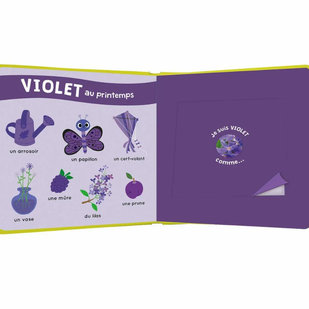 Auzou Editions Mon livre des odeurs et des couleurs - Les saisons