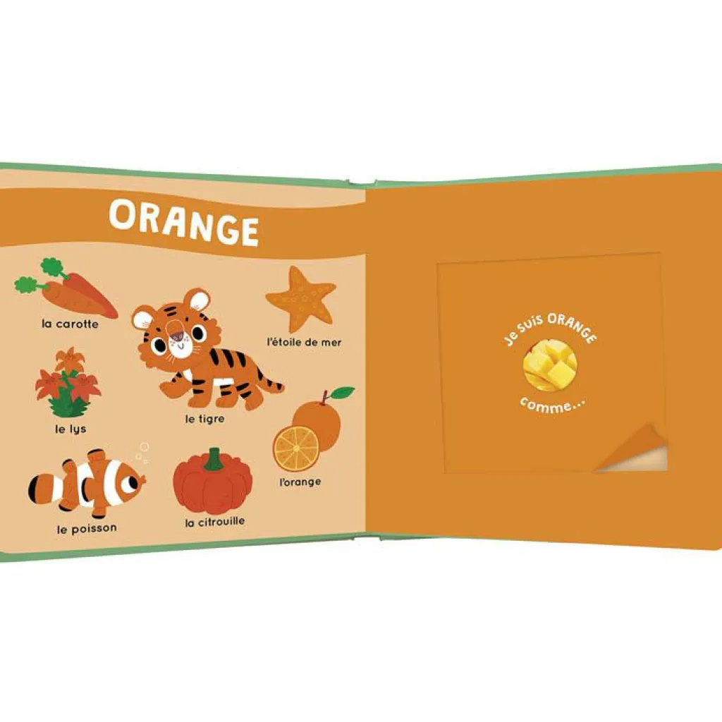 Auzou Editions Mon livre des odeurs et des couleurs - Fruits en folie