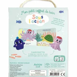 Auzou Editions Mon petit coffret de bain - Sous l'océan