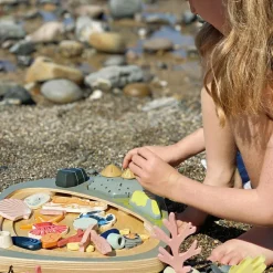 Tender Leaf Mon petit étang avec rochers en bois