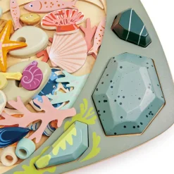 Tender Leaf Mon petit étang avec rochers en bois