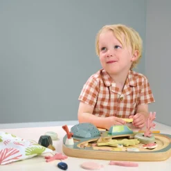 Tender Leaf Mon petit étang avec rochers en bois
