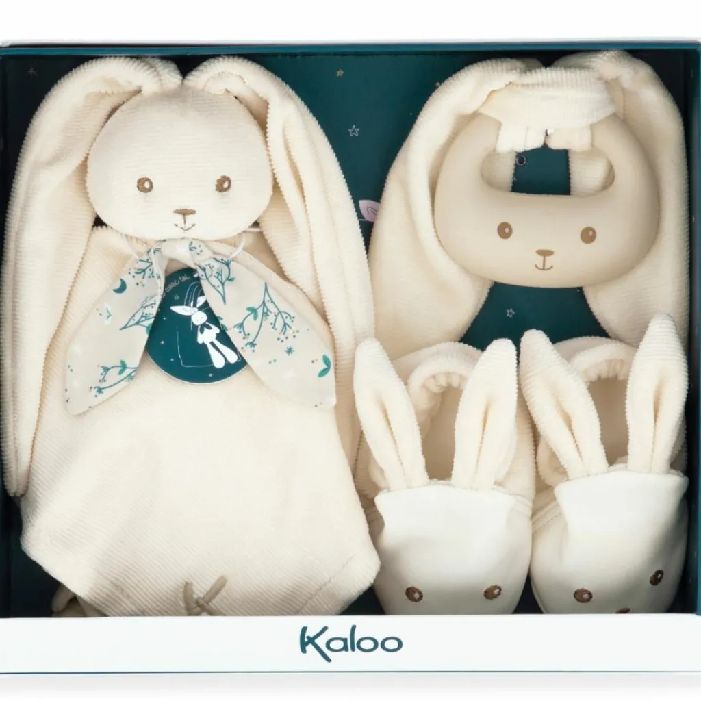 Kaloo Mon premier coffret de naissance crème (3 pièces)