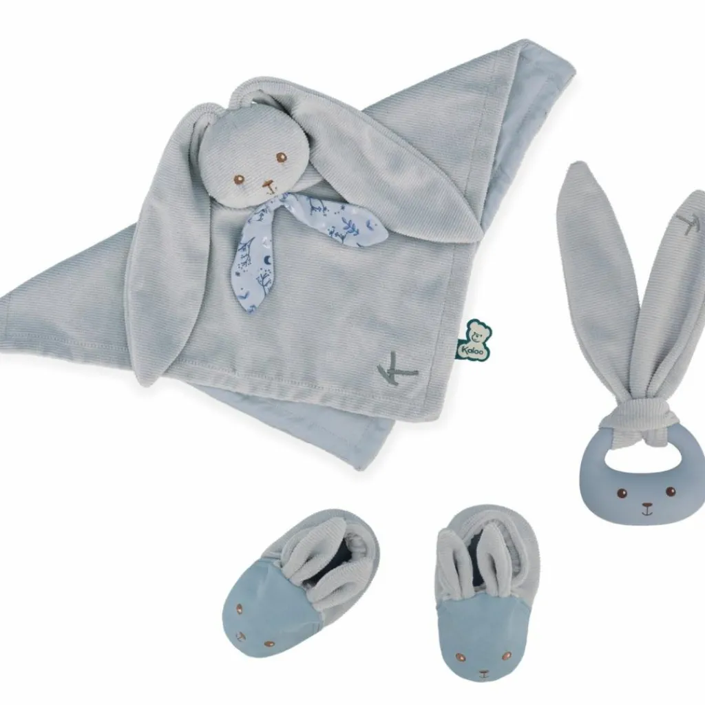 Kaloo Mon premier coffret de naissance bleu (3 pièces)