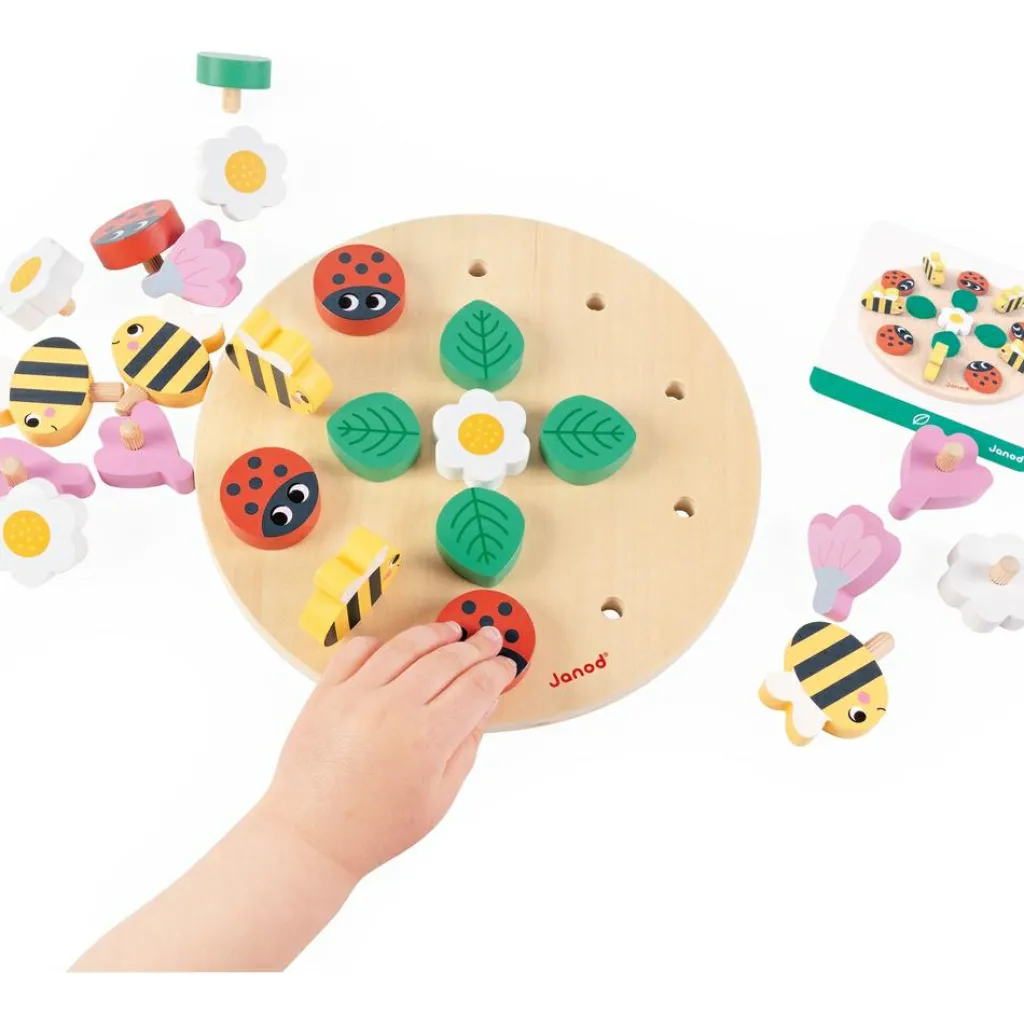 New Mon premier mandala Le jardin (25 pièces) Jouet À Encastrer