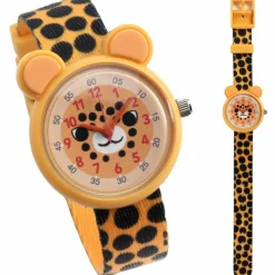 Montre enfant Ticlock Guépard Apprentissage Du Temps Et Quotidien