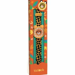 Montre enfant Ticlock Guépard Apprentissage Du Temps Et Quotidien