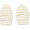 Clearance Mouffles de naissance Multi Stripe Bonnet / Moufles Naissance