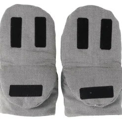 Kaiser Moufles pour poussette en coton bio gris