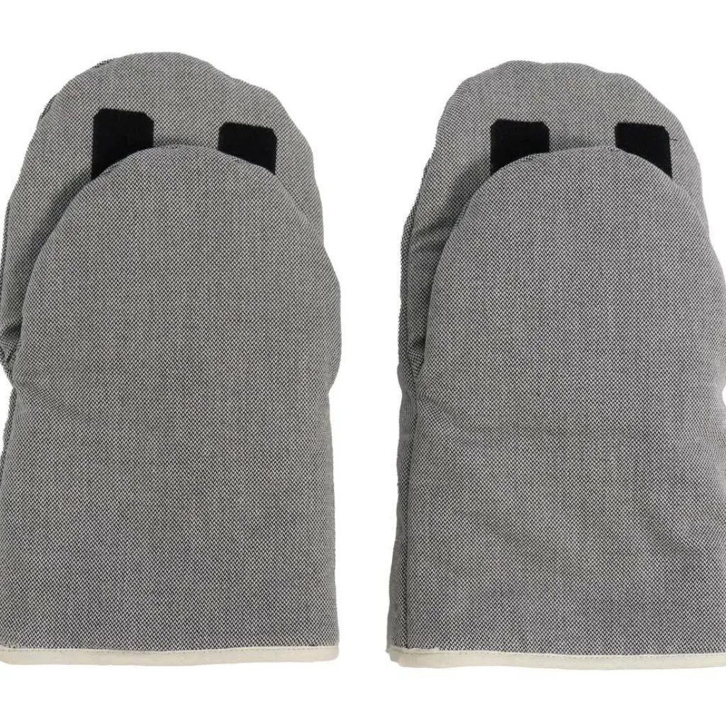 Kaiser Moufles pour poussette en coton bio gris