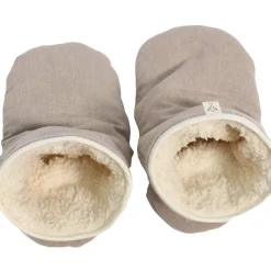 Best Moufles pour poussette en coton bio marron Moufle Pour Poussette