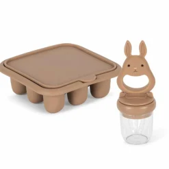 Konges Slojd Moule à sorbet et sucette grignoteuse Blush