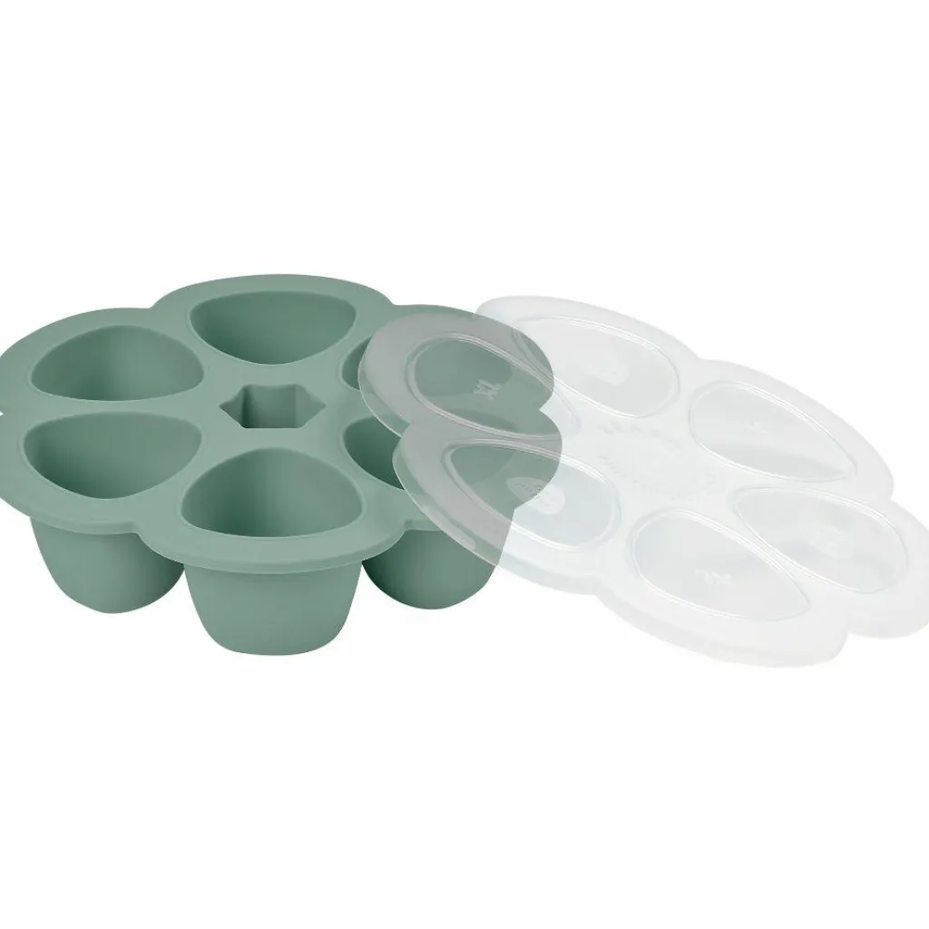 Best Moule de congélation multi portions silicone Sage green (6 x 90 ml) Pots De Conservation