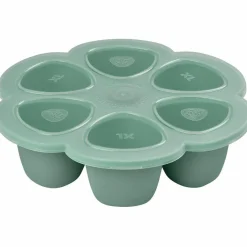 Béaba Moule de congélation multi portions silicone Sage green (6 x 150 ml)