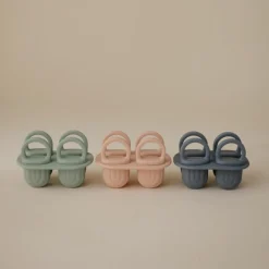 Mushie Moules à glaces Cambridge Blue