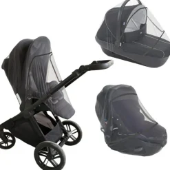 Online Moustiquaire pour poussette du groupe 0 grise Habillage Pluie Et Moustiquaire