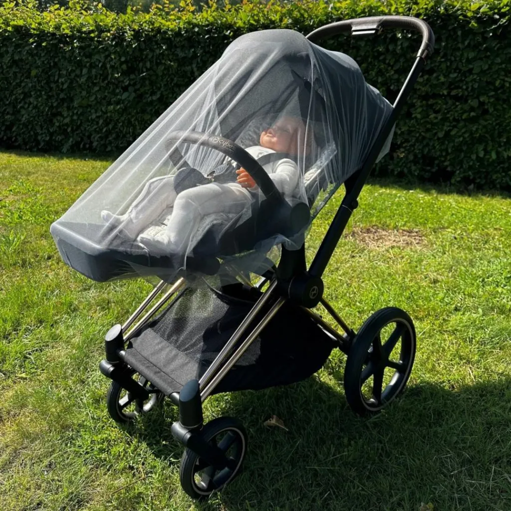 Kaiser Moustiquaire pour poussette bébé MOSKITO PREMIUM dark grey