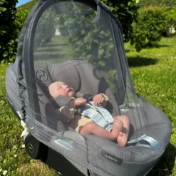 Discount Moustiquaire pour siège-auto bébé MOSKITO LUXE dark grey Autres Accessoires Cosy Et Siège-Auto