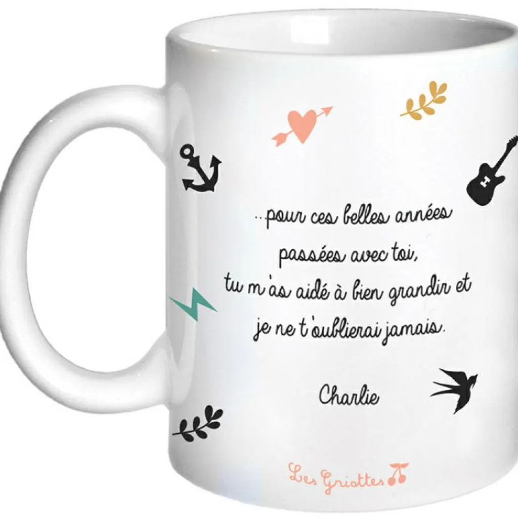 Les Griottes Mug Maîtresse Capsule (personnalisable)