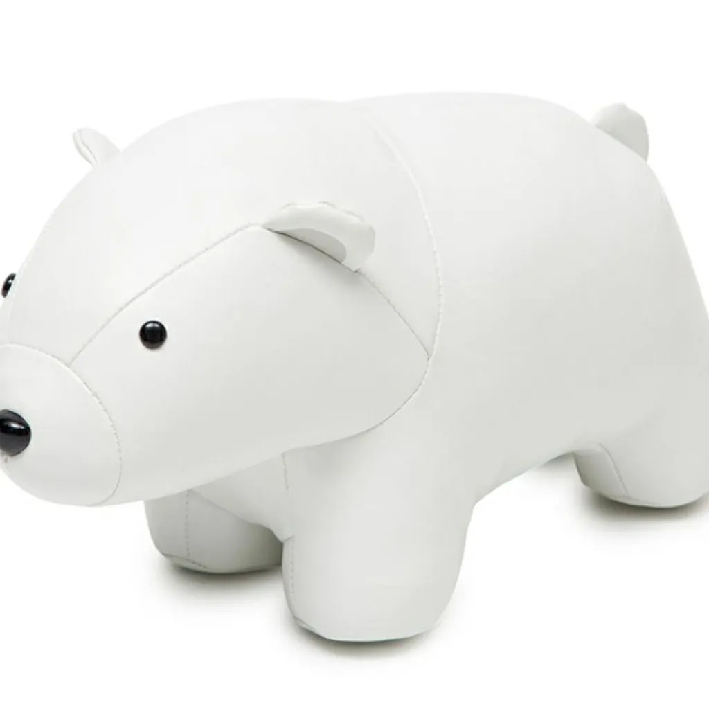 Nathan l'Ours Blanc Les Animaux Musicaux Peluche Musicale