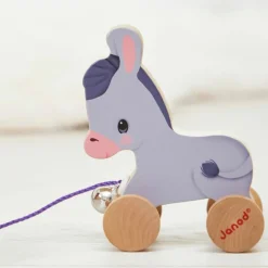 Discount Âne à promener Ferme Jouet À Tirer / Pousser