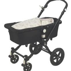 Pasito a pasito Nid d'ange avec capuche Toile de Jouy Cream