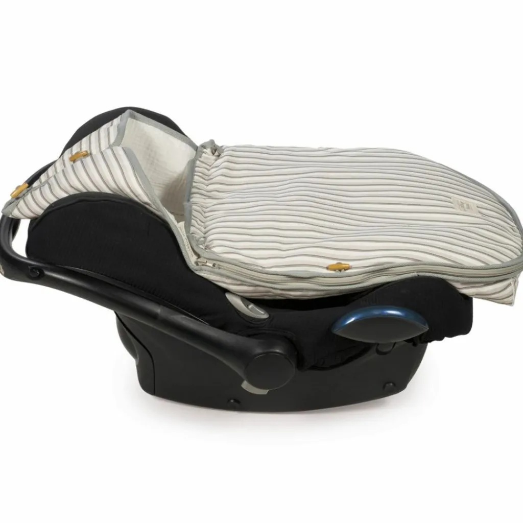 Walking Mum Nid d'ange chancelière Siege Auto Groupe 0 Été Botton Rayures