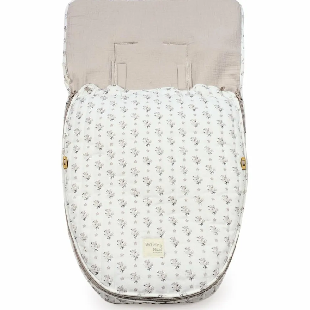 Walking Mum Nid d'ange chancelière Siège Auto Groupe 0 Été Botton Fleurs