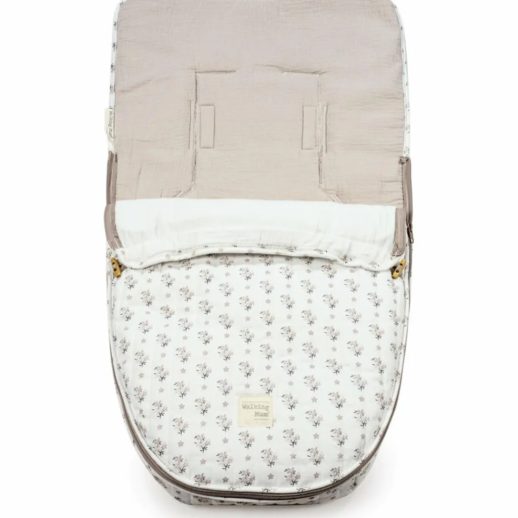 Walking Mum Nid d'ange chancelière Siège Auto Groupe 0 Été Botton Fleurs