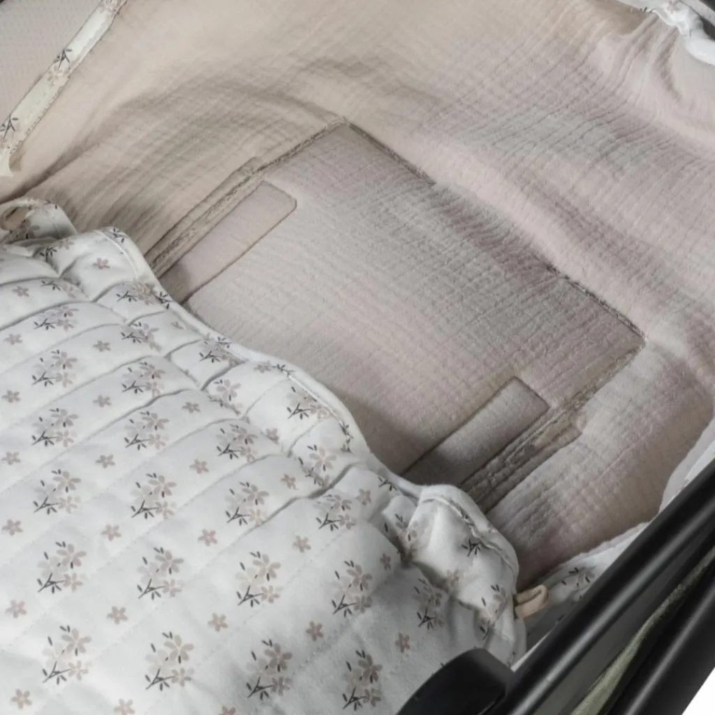 Walking Mum Nid d'ange chancelière Siège Auto Groupe 0 Été Botton Fleurs